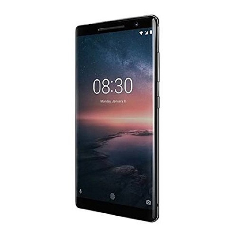 Nokia 8 Sirocco Single SIM (Black, 6GB RAM, 128GB Storage) Refurbished