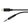 Belkin 3.5 mm Audio Cable with Lightning Connector for iPhone - 6 feet (1.82 Meters) - (Black)