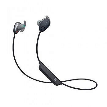 Sony WI-SP600N Wireless Sports Headphones with Noise Cancelling and IPX4 Splash Proof Black