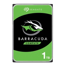 Seagate Barracuda Internal Hard Drive 1TB SATA 6Gb/s 64MB Cache 3.5-Inch - Frustration Free Packaging (ST1000DMZ10)