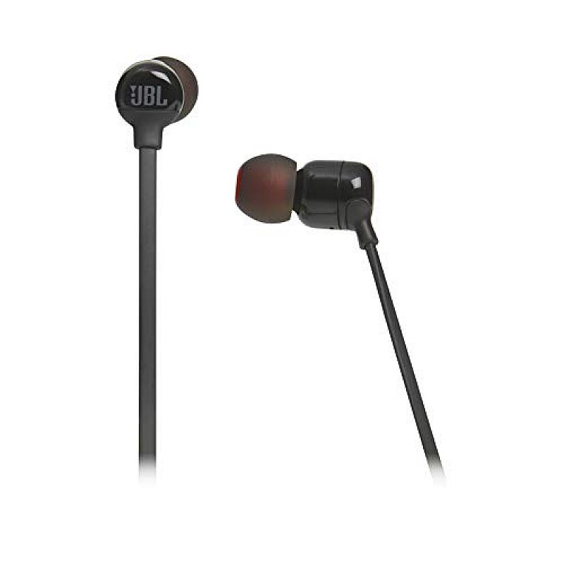 JBL T160BT Pure Bass Wireless in-Ear Headphones with Mic (Black)