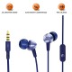 JBL C200SI Super Deep Bass in-Ear Premium Headphones with Mic Mystic Blue