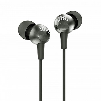 JBL C200SI Super Deep Bass in-Ear Premium Headphones with Mic (Gun Metal)