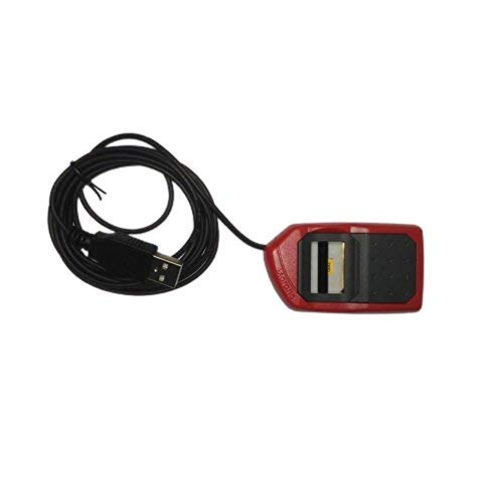 Morpho Mso 1300 E3 Biometric Fingerprint Scanner With 1 Year Rd Service Red And 