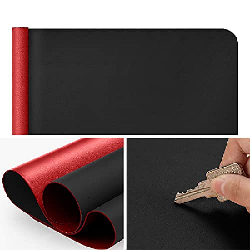 Tizum Extended Mouse Pad/Desk Mat Blotter for Work from Home/Office/Gaming