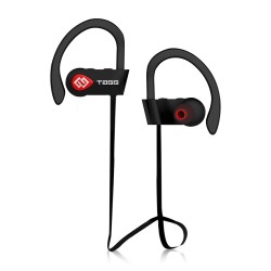 TAGG Inferno 2.0 Wireless Sports Bluetooth Headphones, Black
