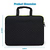 Tizum Laptop Bag Sleeve Case Cover for 15/15.6-Inch Laptop (Black) 