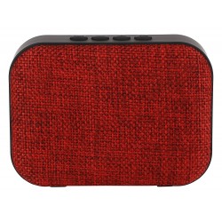 Live Tech Portable Yoga Red Bluetooth Wireless Speaker with Micro SD/AUX/Mic (Red)