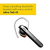 Jabra Talk 45 Wireless in Ear Bluetooth Headset for High Definition Hands-Free Calls with Mic Silver