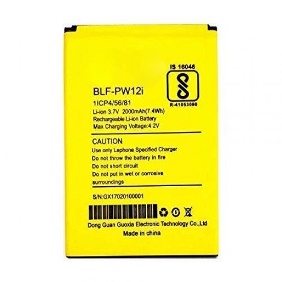 BLF-PW12i 2000mAh Mobile Battery for Lephone W7