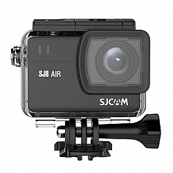 SJCAM SJ8 Air 14 MP 1296P 30fps 5.84 cm (2.3") UHD Touch Screen Action Camera External Mic Support Type C Port Dual Microphone (Black)