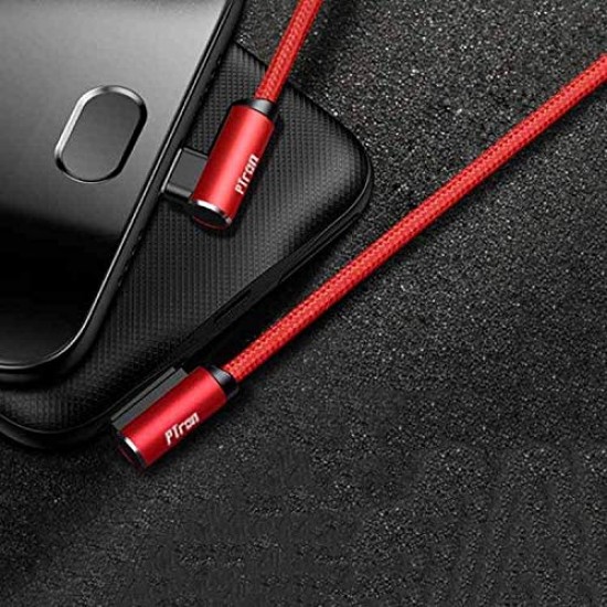 PTron Solero Micro USB Cable 2.1A Fast Charging Cable 1.2 Meter Long USB Cable - (Red)
