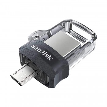 (offers) SanDisk Ultra Dual SDDD3-64G-I35 USB 3.0 64GB Flash Drive (Dual Micro-USB and USB 3.0 connectors) (open box)