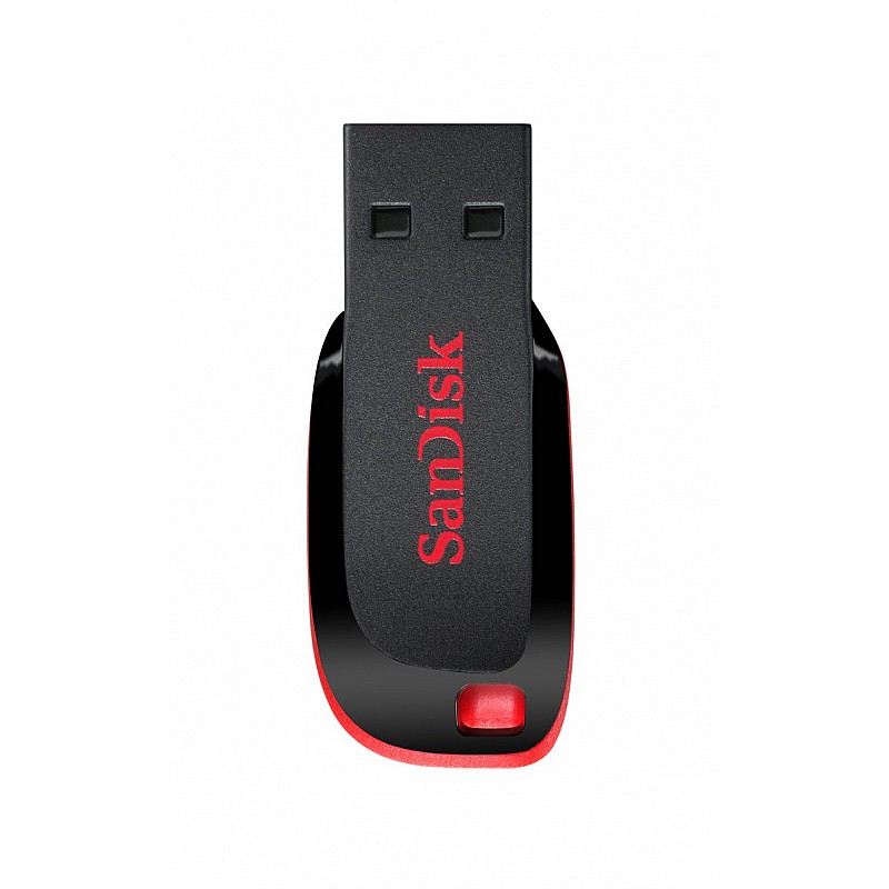 SanDisk Cruzer Blade SDCZ50-128G-I35 USB 2.0 128GB Pen Drive (Red and Black)