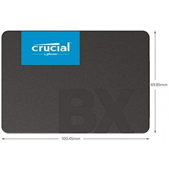 Crucial BX500 CT240BX500SSD1 240GB SATA 2.5 inch Internal Solid State Drive (Black)