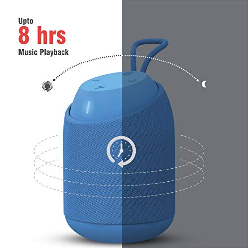 Pebble BassX Aqua IPX7 Waterproof Bluetooth Speaker with Heavy Bass (Blue) Pebble BassX Aqua IPX7 Waterproof Bluetooth Speaker with Heavy Bass (Blue)