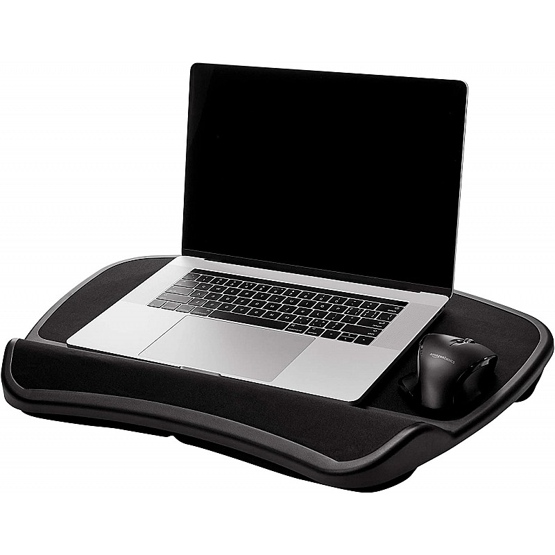 XL Laptop Lap Desk Tray with Cushion, Fits up to 17.3 Inch Laptops-