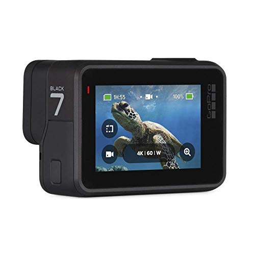 GoPro Hero 7 Black CHDHX-701-RW Action Camera with Dual Battery Charger- GoPro Hero 7 Black CHDHX-701-RW Action Camera with Dual Battery Charger-