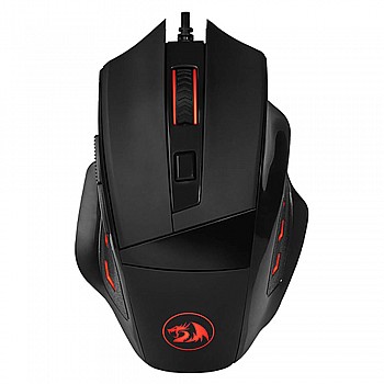 Redragon Phaser M609 Wired USB Gaming Mouse 3200 DPI/LED Lighting for Windows/Mac PC (Black)