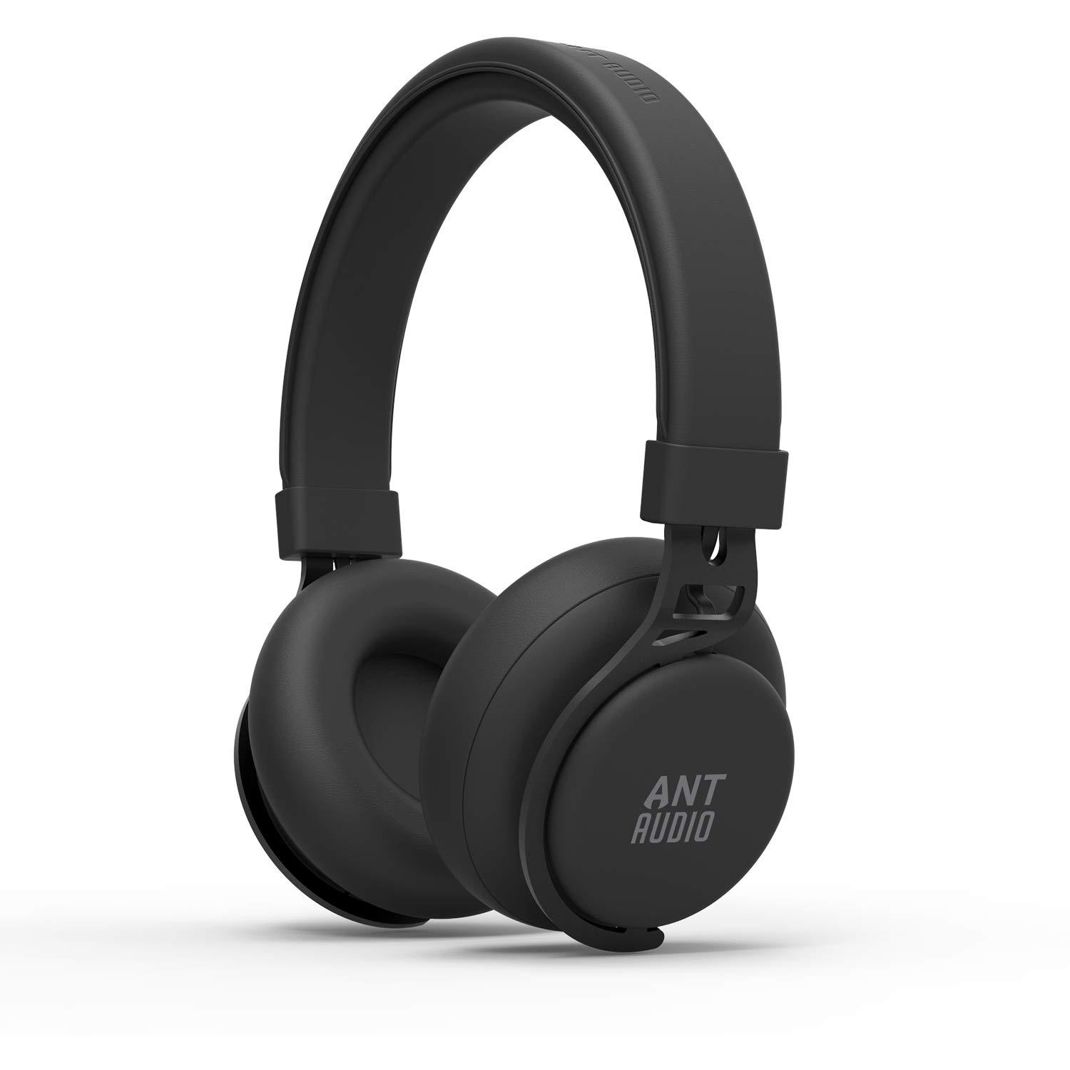 Ant Audio Treble 900 On -Ear HD Bluetooth Headphones with Mic (Carbon ...