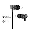 Ambrane EP-1100 in-Ear Extra Bass Headphones with Mic (Black)