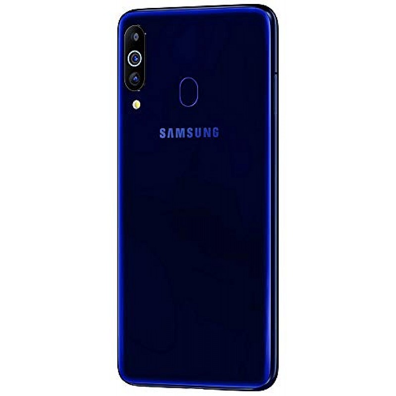 Samsung Galaxy M40 (Midnight Blue, 8 GB RAM, 128GB Storage) refurbished