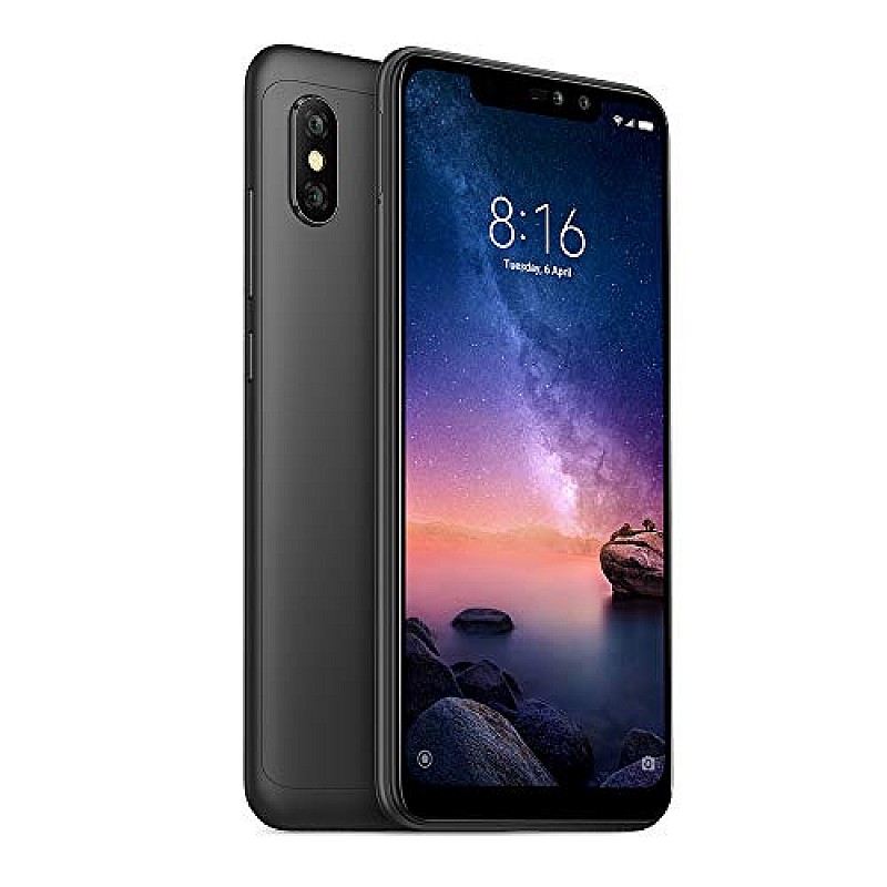 Redmi Mi Note 6 Pro (Black, 4GB RAM, 64GB Storage) 