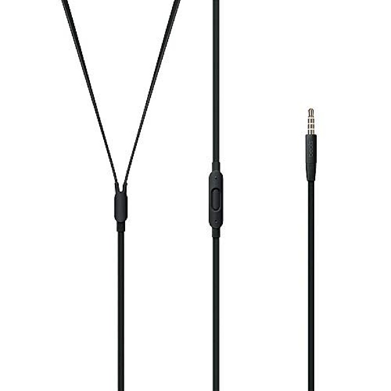 Urbeats3 Wired Earphones with 3.5mm Plug - Tangle Free Cable, Magnetic Earbuds, Built in Mic and Controls - Black