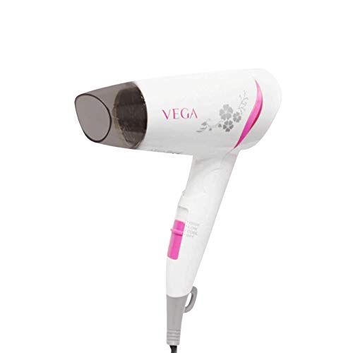 VEGA Go Style 1200 Hair Dryer (VHDH-18), White VEGA Go Style 1200 Hair Dryer (VHDH-18), White