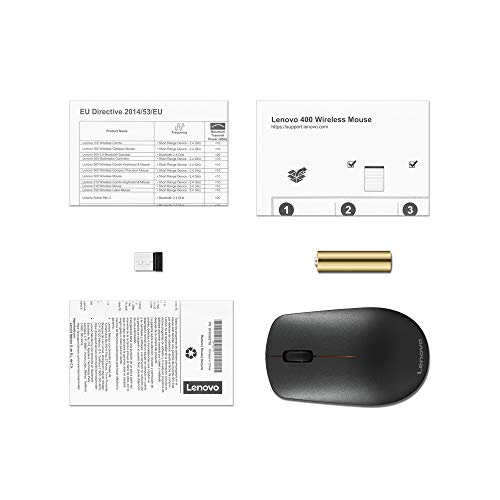 Lenovo 400 Wireless Mouse (Black) GY50R91293 Lenovo 400 Wireless Mouse (Black) GY50R91293