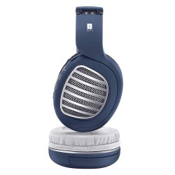 iBall Decibel BT01 Smart Headphone with Alexa Enabled – Blue, White and Silver