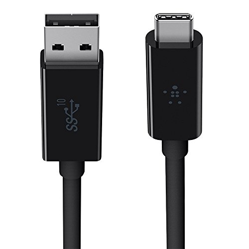 BELKIN F2CU029bt1M-BLK 3.1 USB-A to USB(TM)-C Cable, 5.3ft BELKIN F2CU029bt1M-BLK 3.1 USB-A to USB(TM)-C Cable, 5.3ft