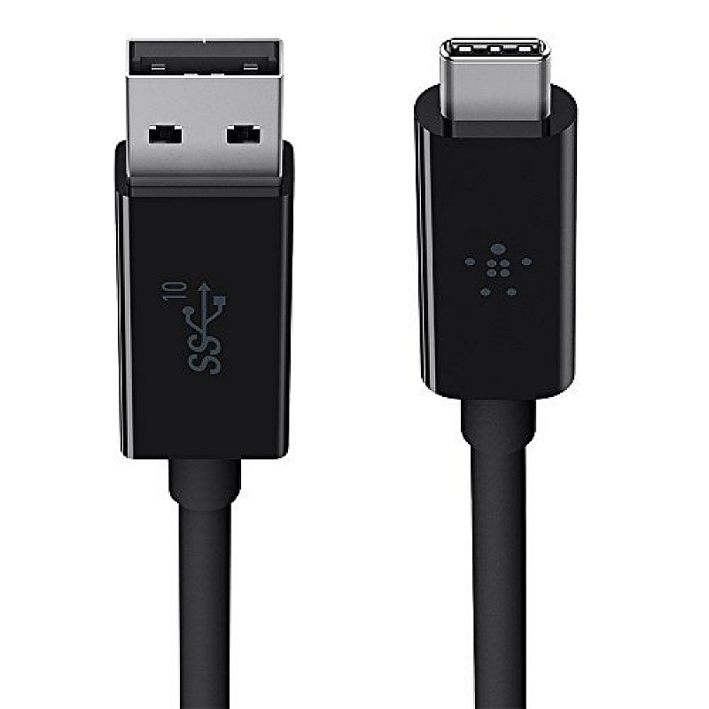 BELKIN F2CU029bt1M-BLK 3.1 USB-A to USB(TM)-C Cable, 5.3ft