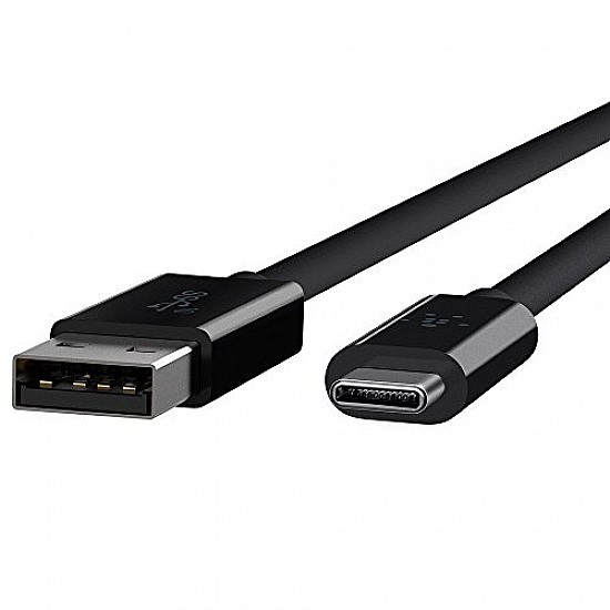 BELKIN F2CU029bt1M-BLK 3.1 USB-A to USB(TM)-C Cable, 5.3ft