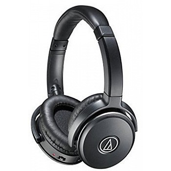 Audio-Technica Quiet Point ATH-ANC50IS Active Noise-Cancelling Headphones (Black)