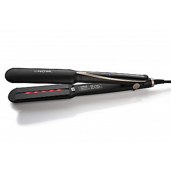 Nova Temperature Control Professional NHS 890 Hair Straightener (Black)