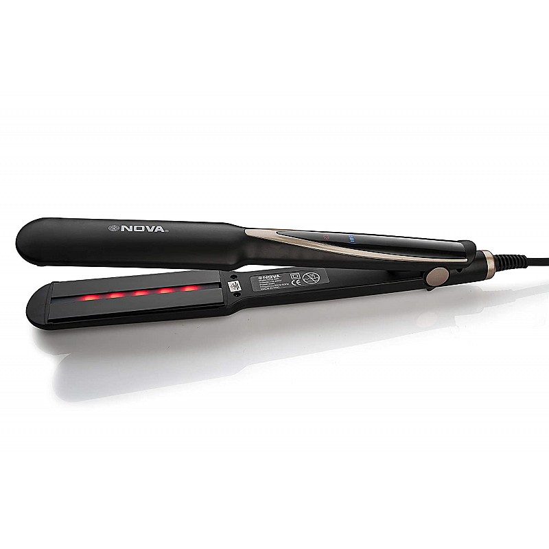 Nova Temperature Control Professional NHS 890 Hair Straightener (Black)