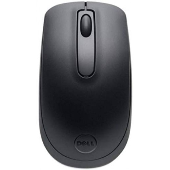 Dell Wireless WM118 Easy Plug and Play 2.4 GHz RF Optical LED Sensor Battery Mouse