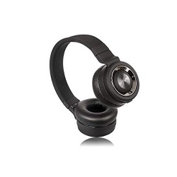F&D HW111 Wireless Bluetooth On Ear Headphone with Mic Black