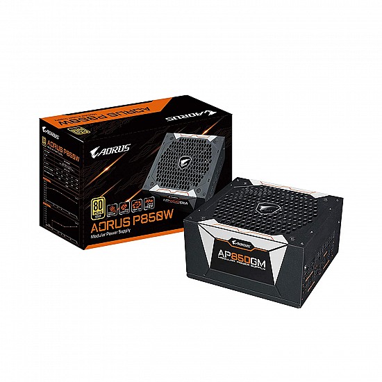 GIGABYTE AORUS 850 W Gold CERTFIED, Fully Modular Power Supply