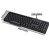 Zebronics Wired Keyboard and Mouse Combo with 104 Keys and a USB Mouse with 1200 DPI JUDWAA 750