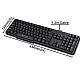 Zebronics Wired Keyboard and Mouse Combo with 104 Keys and a USB Mouse with 1200 DPI JUDWAA 750