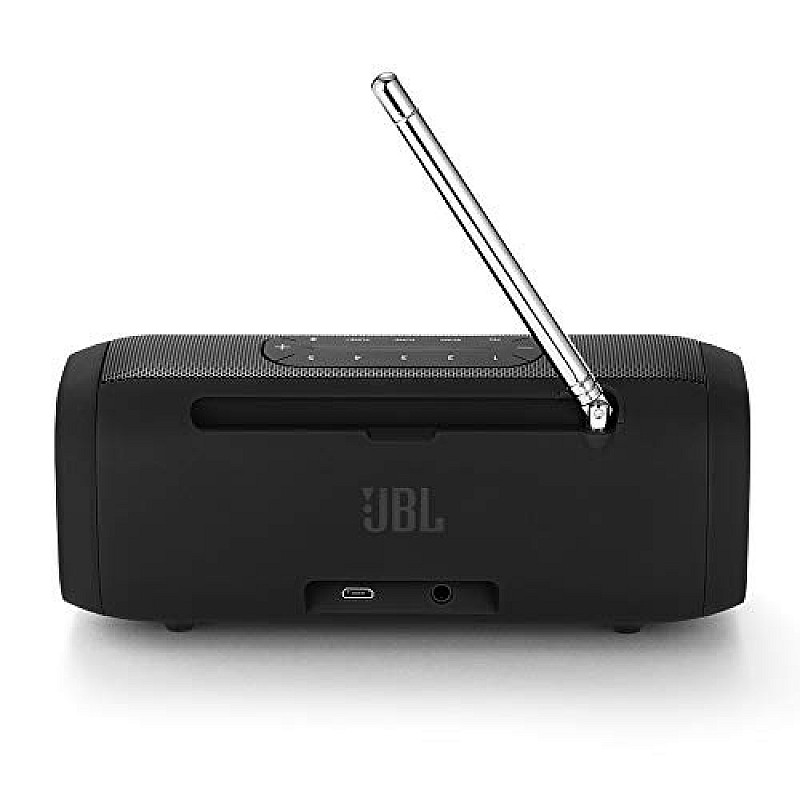 JBL Tuner by HarmanPortable Bluetooth Speaker with FM Radio, 8 Hours Playtime (Black)