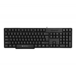 Zebronics USB Keyboard with Rupee Key, USB Interface and Retractable Stand - K20