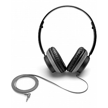 HP 2VB08AA Stereo On-Ear Headset (Black)