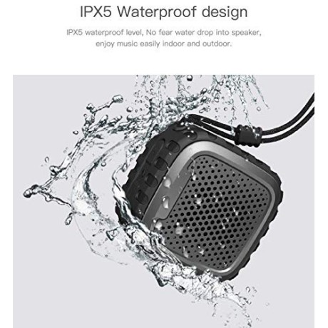 Photron P10 Wash IPX5 Waterproof Shockproof Wireless 10W RMS Super Bass Mini Metal Aluminium Alloy Portable Bluetooth Speaker with Mic (Black) Photron P10 Wash IPX5 Waterproof Shockproof Wireless 10W RMS Super Bass Mini Metal Aluminium Alloy Portable Bluetooth Speaker with Mic (Black)