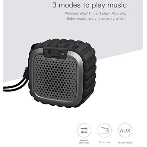 Photron P10 Wash IPX5 Waterproof Shockproof Wireless 10W RMS Super Bass Mini Metal Aluminium Alloy Portable Bluetooth Speaker with Mic (Black) Photron P10 Wash IPX5 Waterproof Shockproof Wireless 10W RMS Super Bass Mini Metal Aluminium Alloy Portable Bluetooth Speaker with Mic (Black)