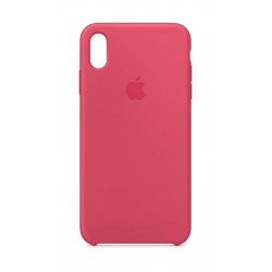 Apple Silicone Case (for iPhone Xs Max) - Hibiscus