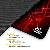 Ant Esports MP200 Medium Waterproof Gaming Mousepad (Black and Red)