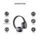 Syska HSB3000 Sound Pro Bluetooth Headset - Black